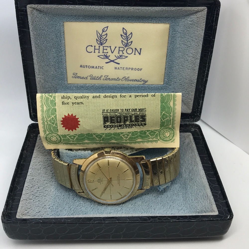 Chevon vintage Men’s Self Winding Watch - Peoples